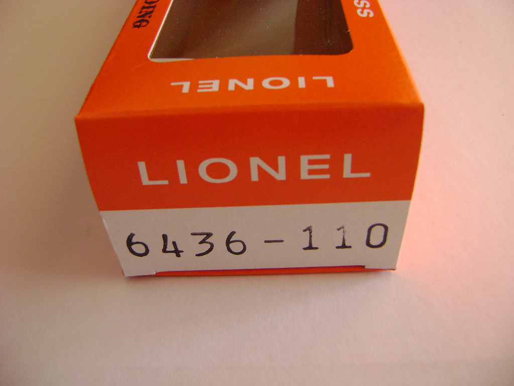 Lionel 6436-110 Leigh Valley Licensed Reproduction Box