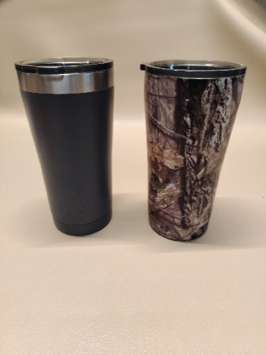 2 Ozark Trail 20oz Tumblers   Stainless Steel Hot Cold Travel Mug