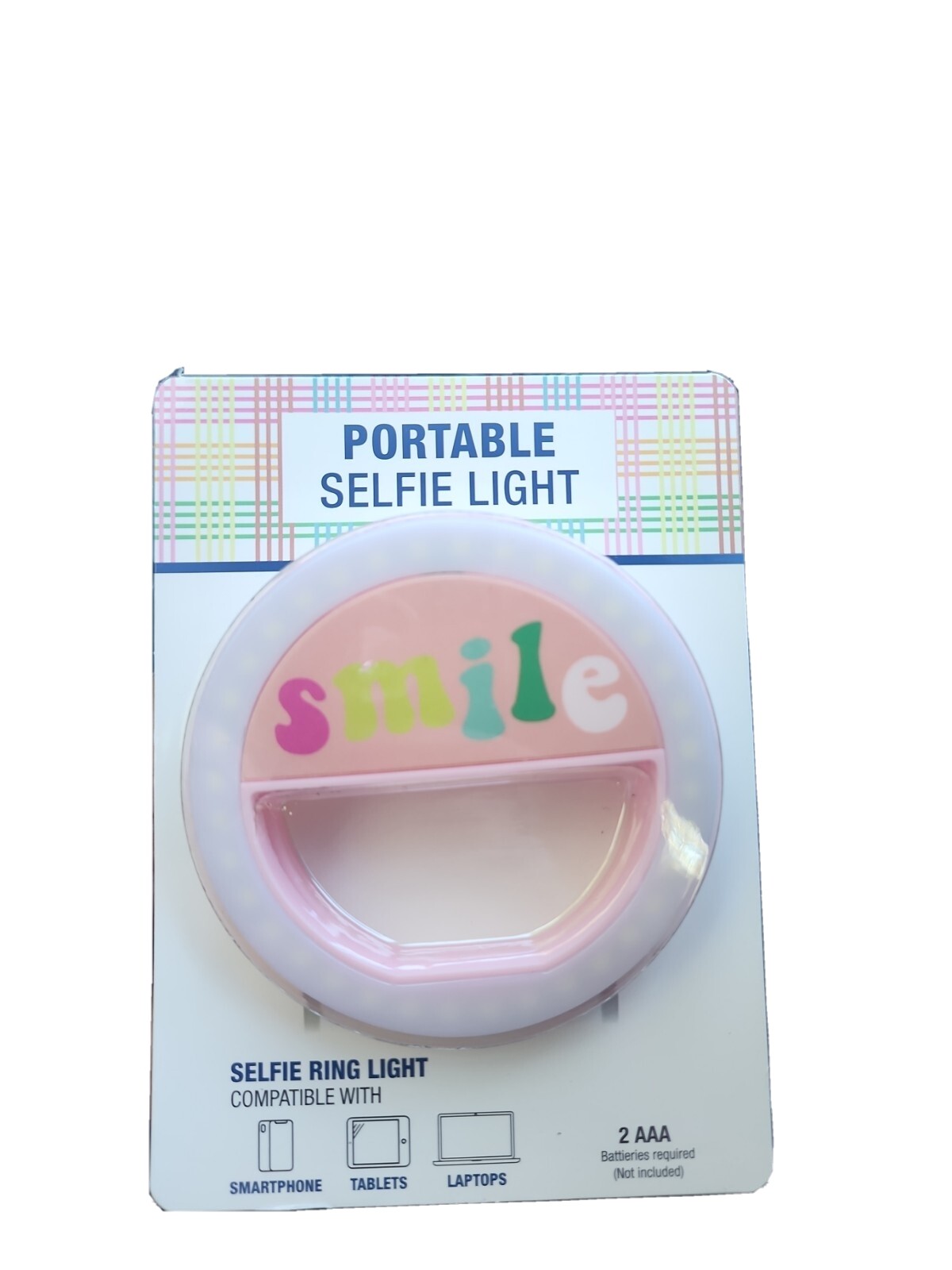 Selfie Ring Light  Pink cell phone Portable Clip-On NEW FREE SHIPPING IN USA