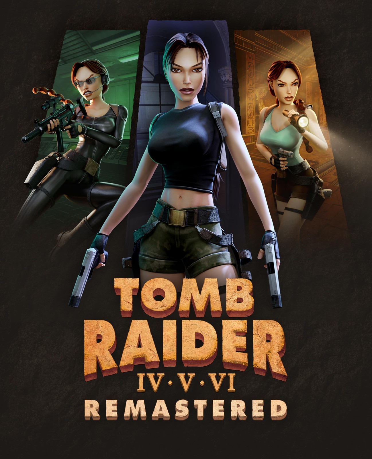Tomb Raider IV-VI Remastered Deluxe Edition PS5 Steelbook Soundtrack Map Book
