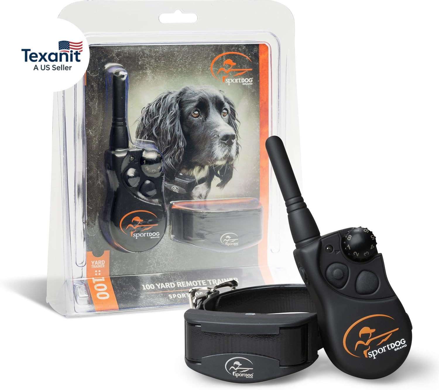 Brand Yardtrainer 100 Remote Trainer for Dogs Shock Collar with Remote, Waterpro