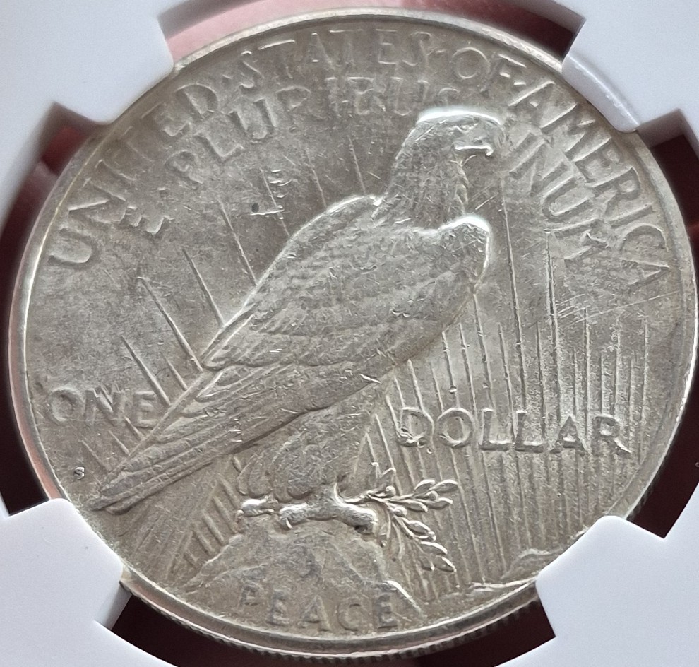 1922 S PEACE SILVER DOLLAR 90% Silver Coin
