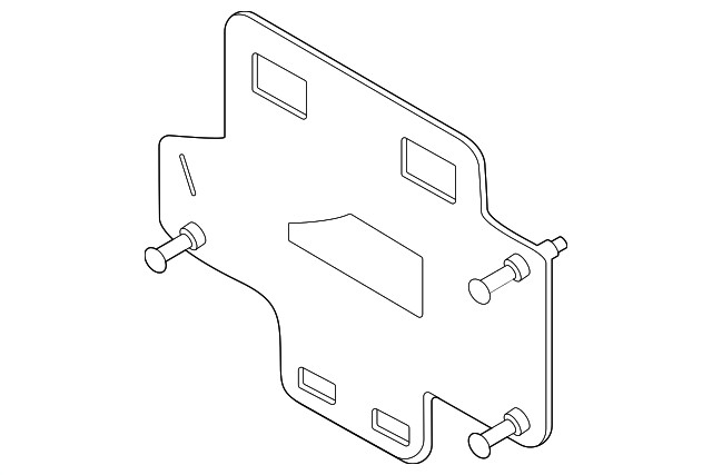 Genuine BMW Radar Sensor Bracket 66-31-7-883-164