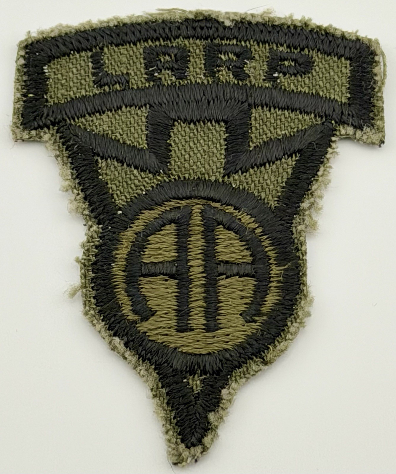 Rare Vietnam 82nd Airborne LRRP RECONDO Subdued Patch Original OD