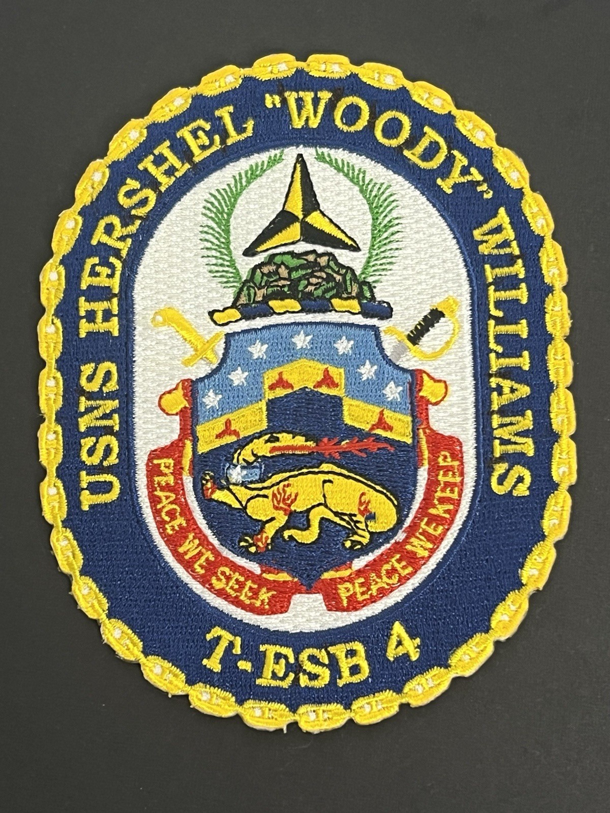USNS Hershel Woody Williams ESB-4 Patch