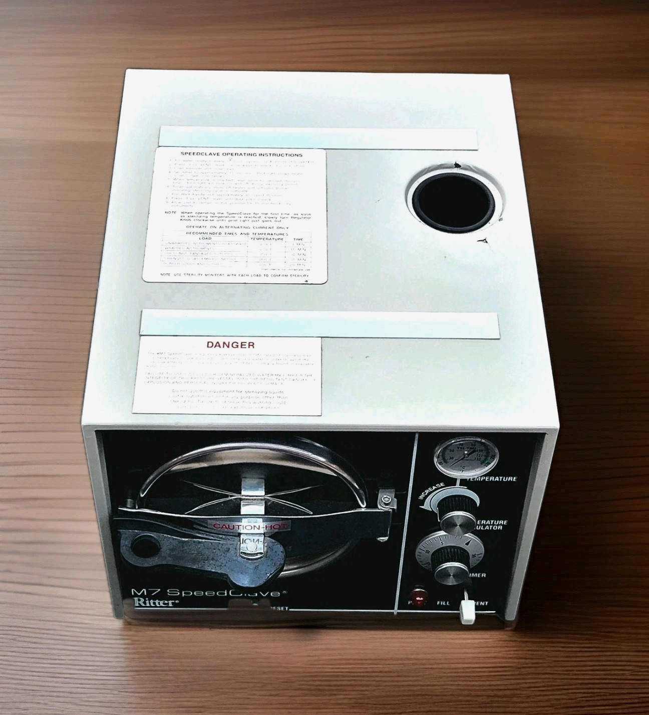 Midmark Ritter M7 Speedclave Steam Autoclave Sterilizer Mushroom, Tattoo, Vet