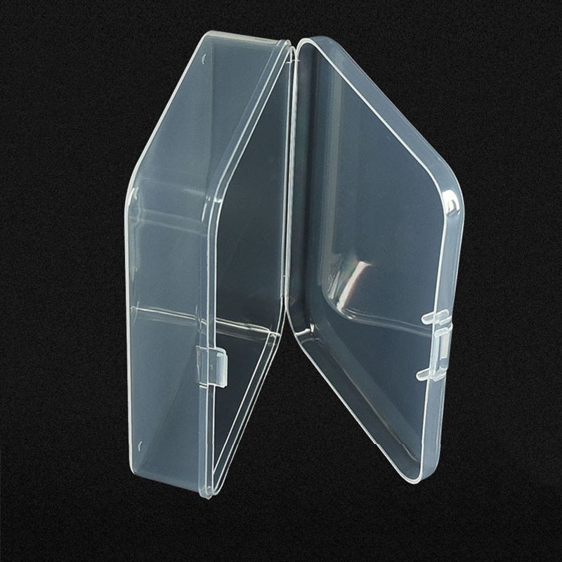 5pc Clear Plastic Storage Box Playing Cards Case Jewelry Beads Card Holder Boxes
