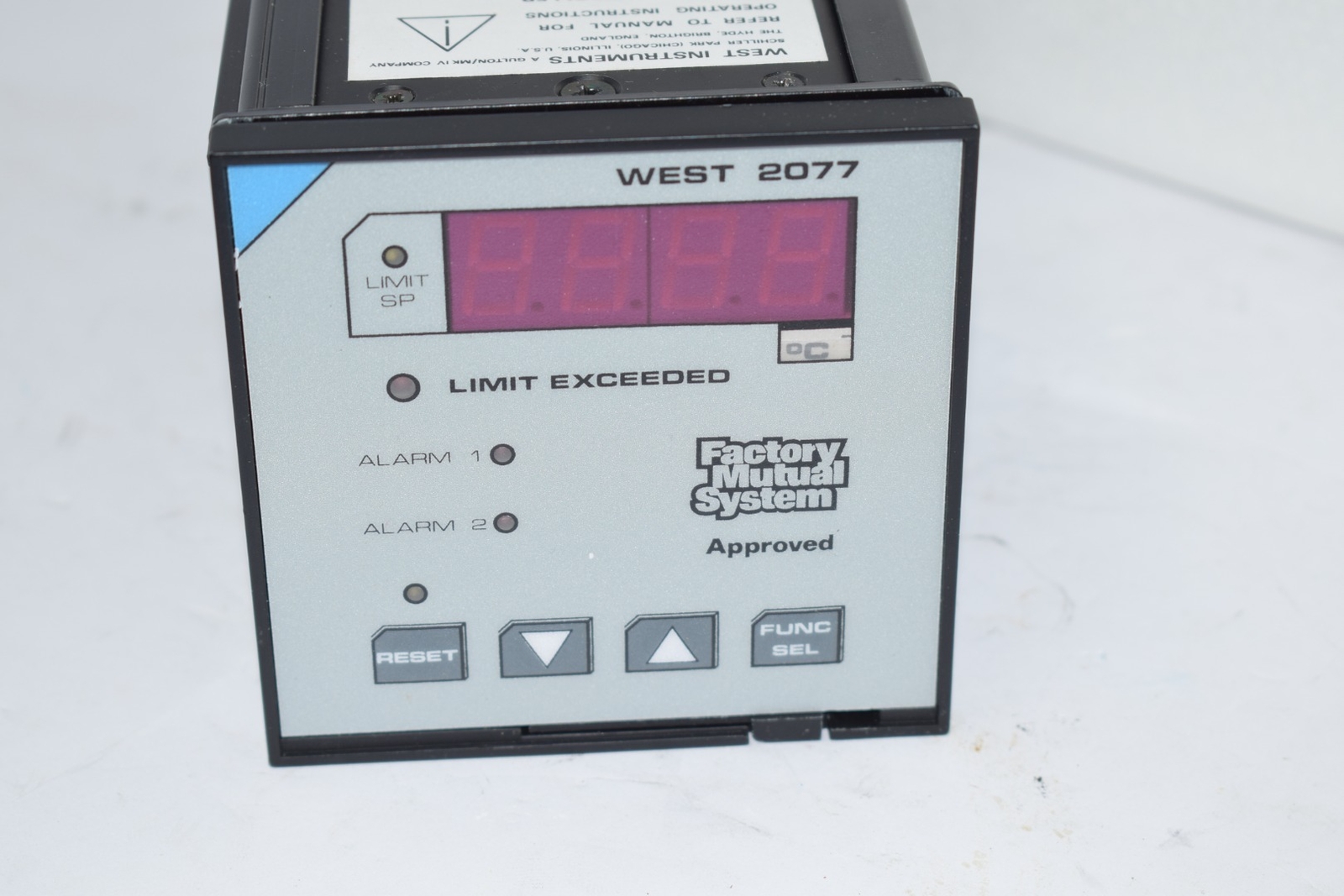 NEW Factory Mutual System West 2077 9112-627 Digital Temperature Controller PLC
