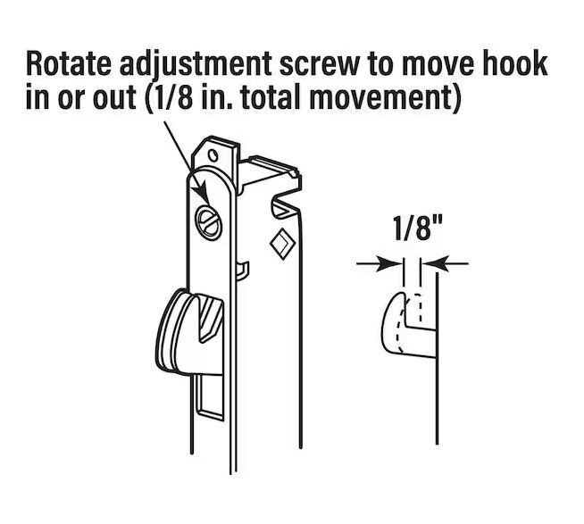 Mortise Lock 3-11/16 in. Hole Centers, Vertical Keyway Position E2013