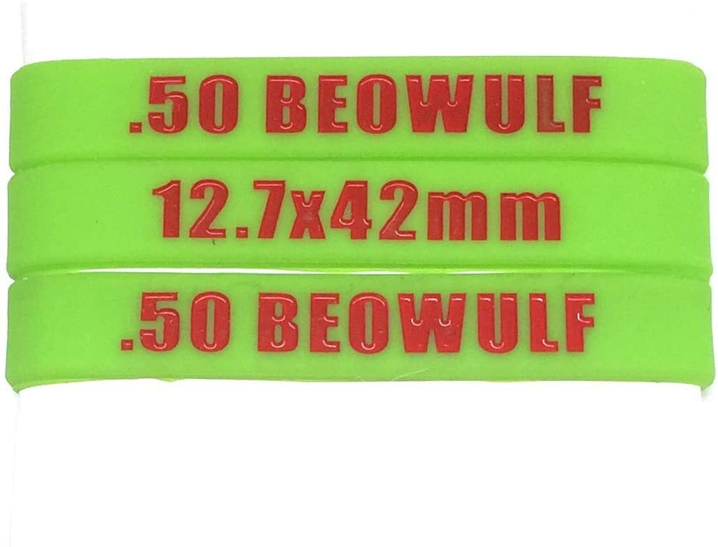50 Beowulf 12.7x42mm Magazine Band 3 Pack