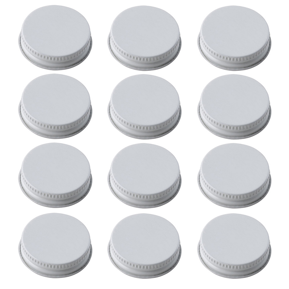 E.C. Kraus 38Mm Metal Screw Caps (12)