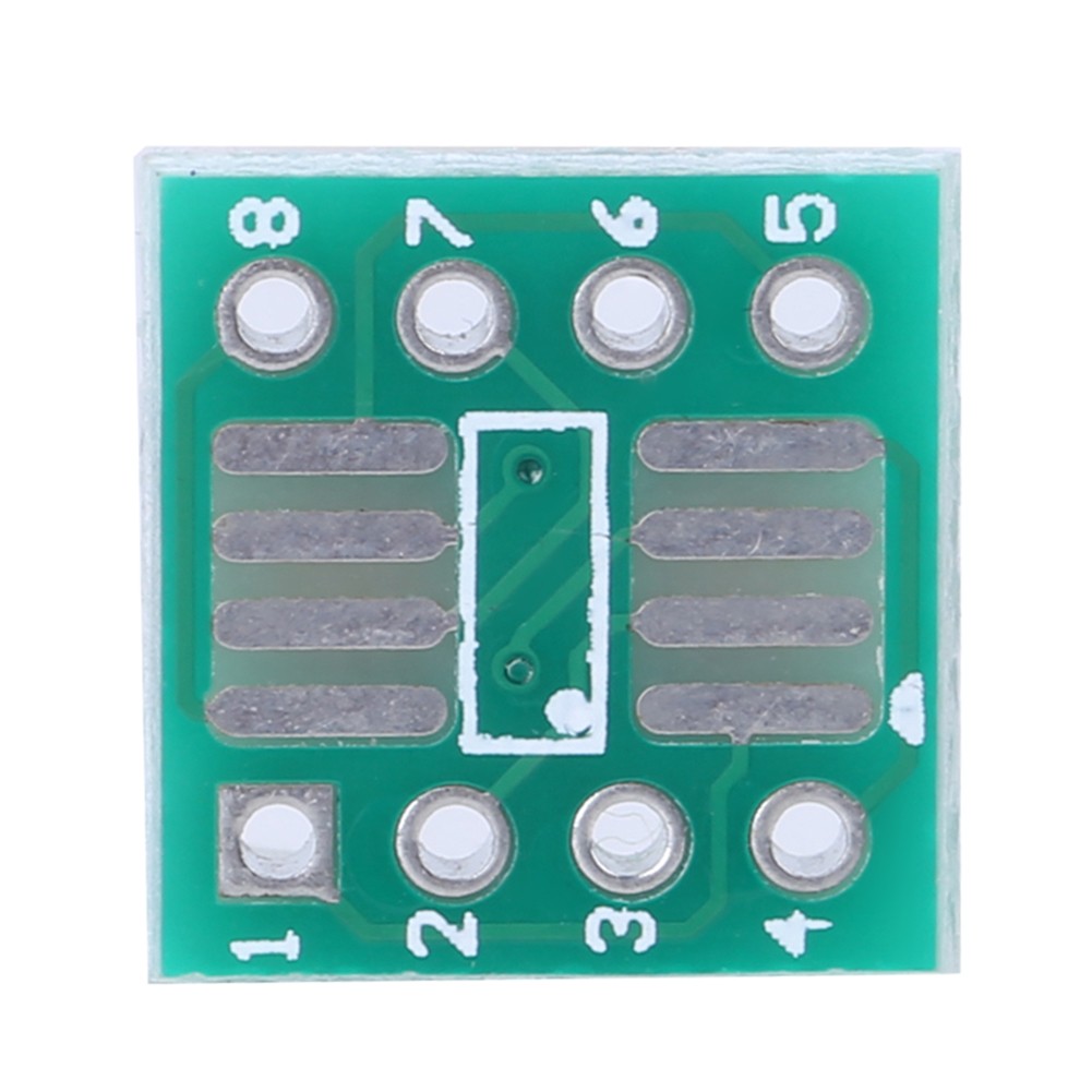ˇ100x Converter Module Lightweight SOP8 To DIP8 Adapter Board For Printed