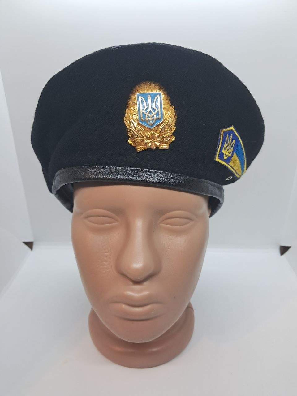 Beret Ukrainian Army Military Collectible Original Soldier Cap Hat Ukraine