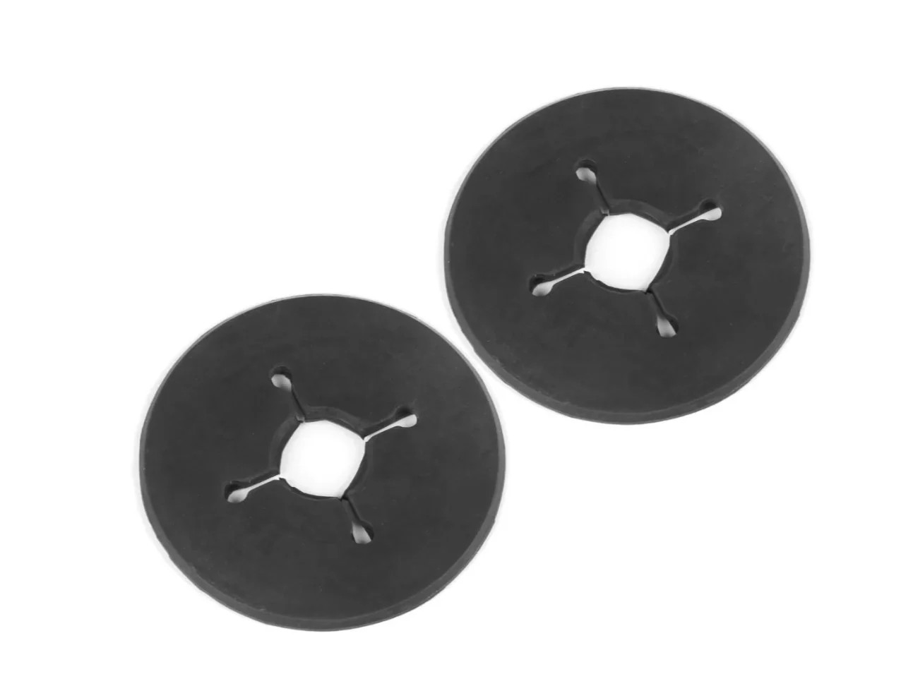 Shires Silicone Bit Guards - Black - One Size - Super Stretchy Horse Bit