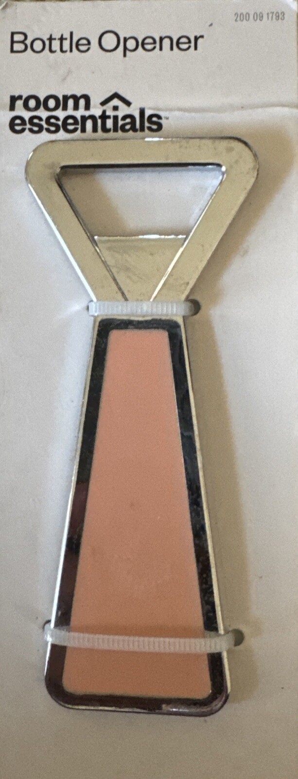 Stainless Steel Bottle Opener Peach Color - Room Essentials™ New