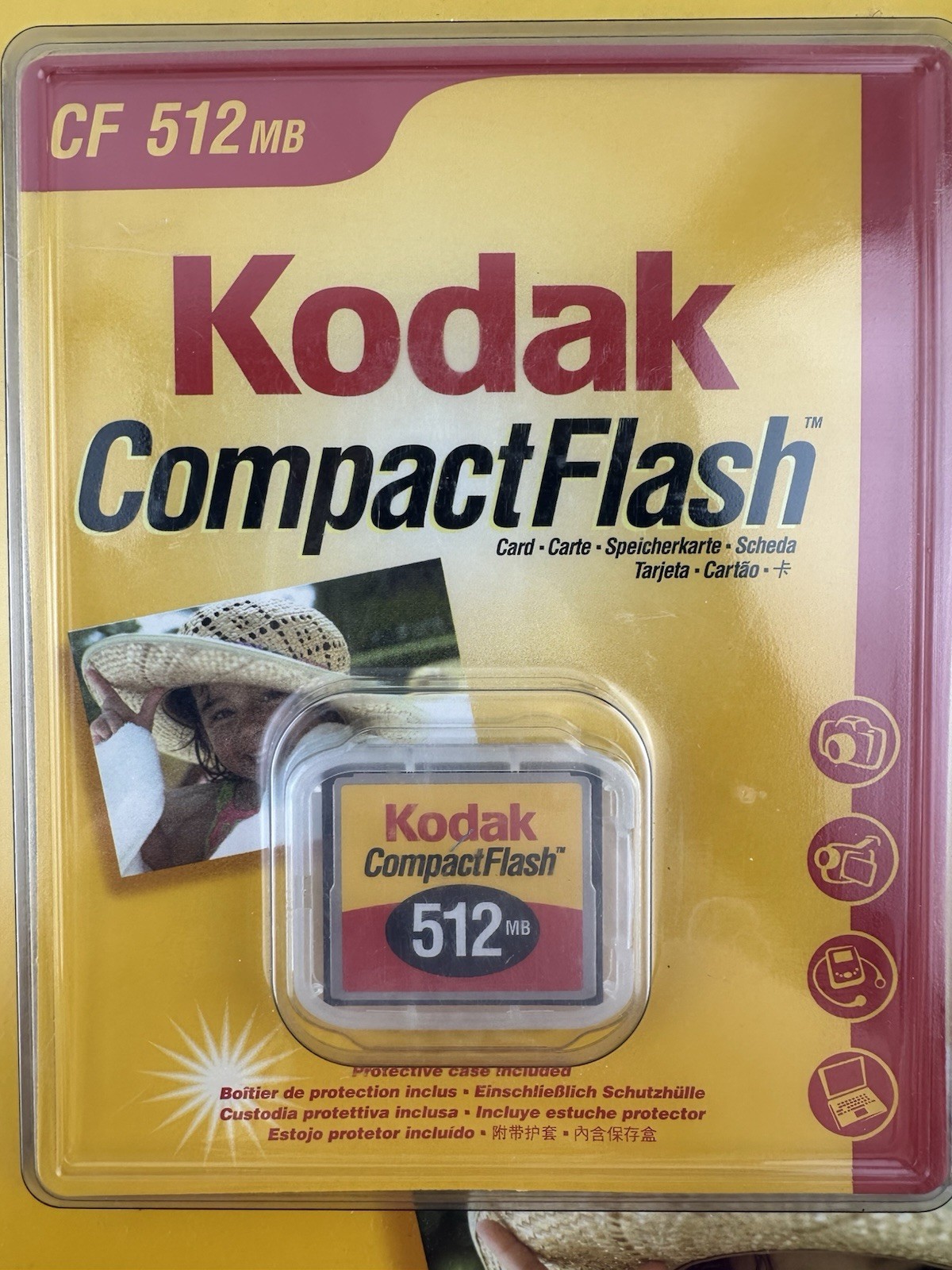 NEW Kodak 512MB CF Compact Flash Camera Memory Card Sealed