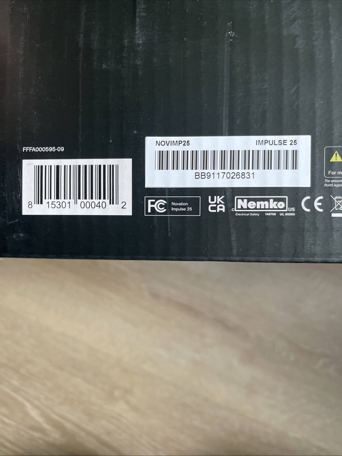 Novation Impulse 25 Controller Keyboard