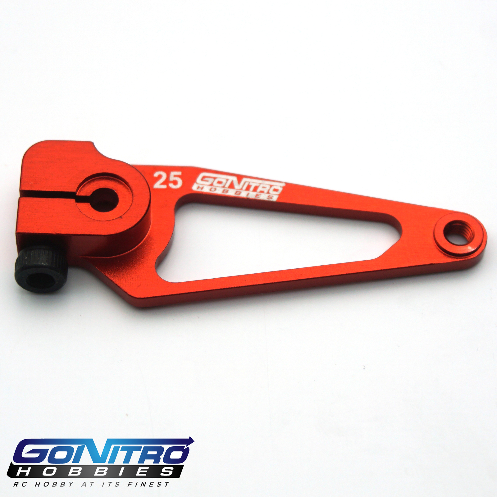 NEW Go Nitro Hobbies 25T Aluminum A Spec Servo Arm Red Futaba / Savox