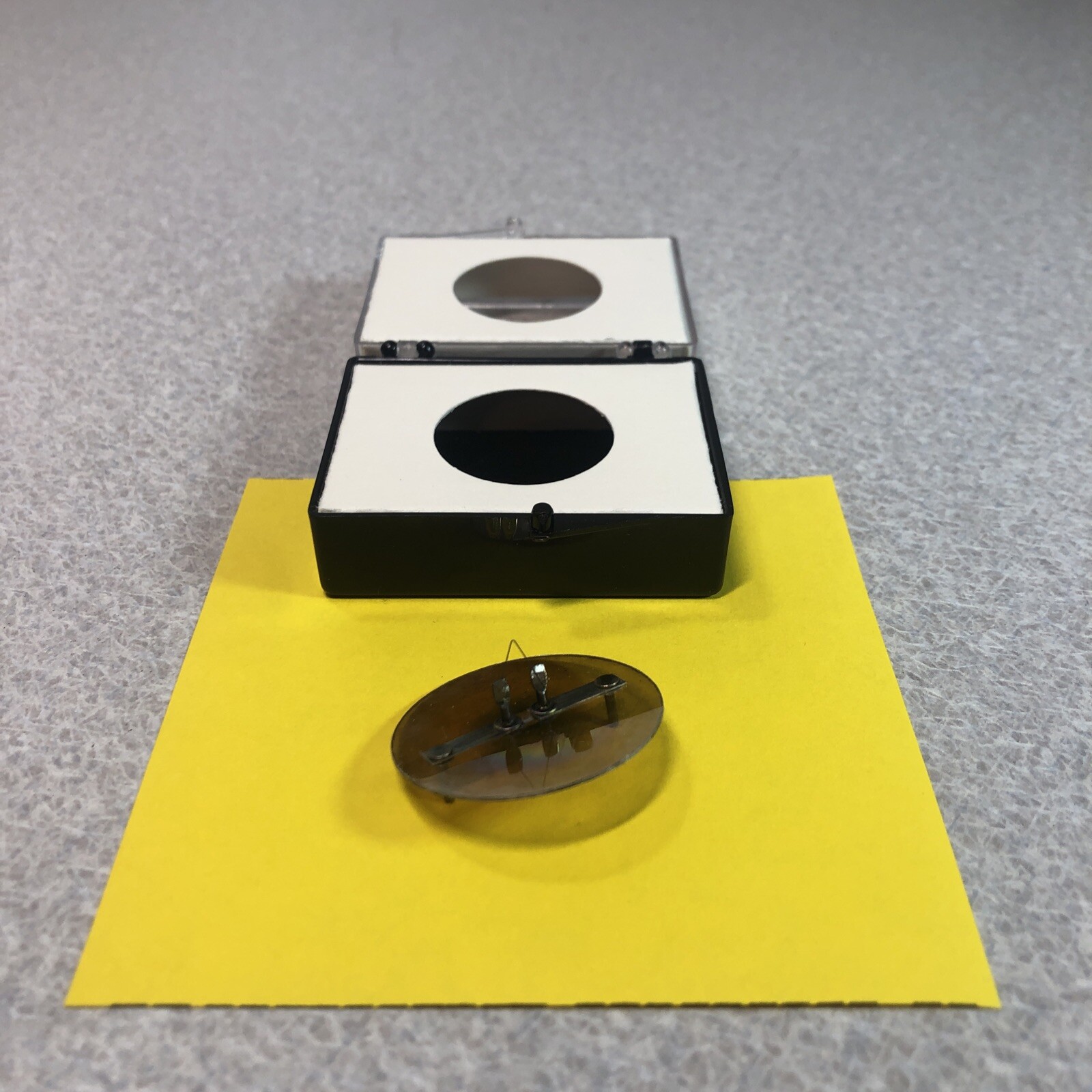 Electron Microscope Cathode NO MARK UNKNOWN MAKE 1.25" diameter