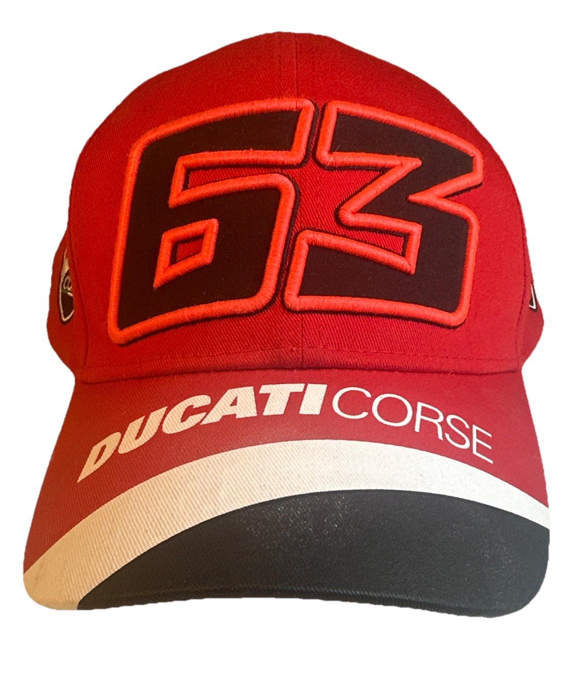 DUCATI Corse MotoGP Dual Kappe Cap Mütze PECCO BAGNAIA Neu 2024 Champion