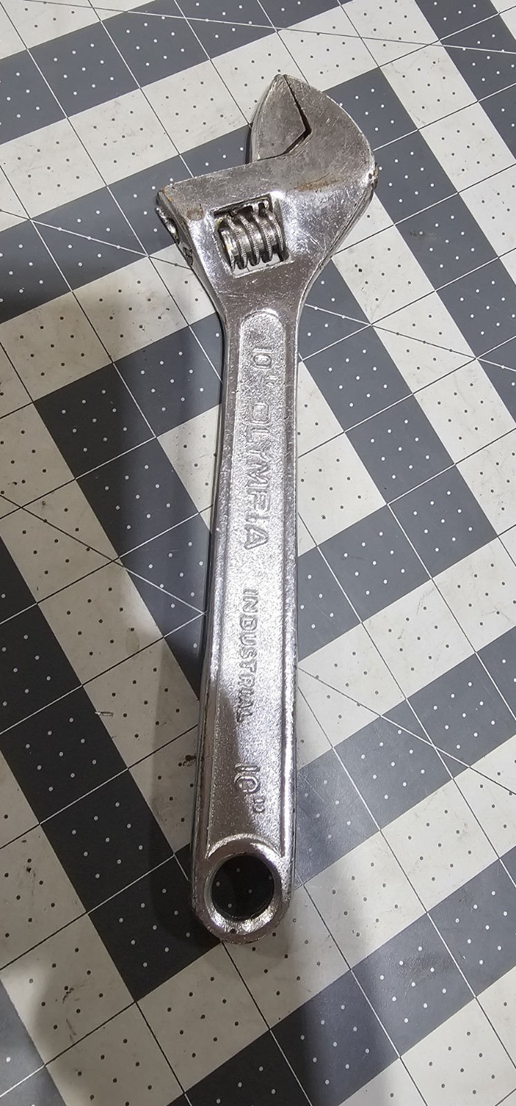 Olympia Industrial 10" Adjustable Wrench