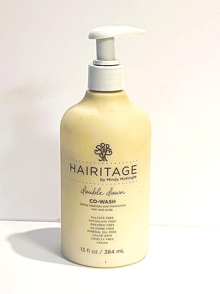 Hairitage Mindy McKnight Double Down Co-wash Cleanse Moisturize 13 oz. New