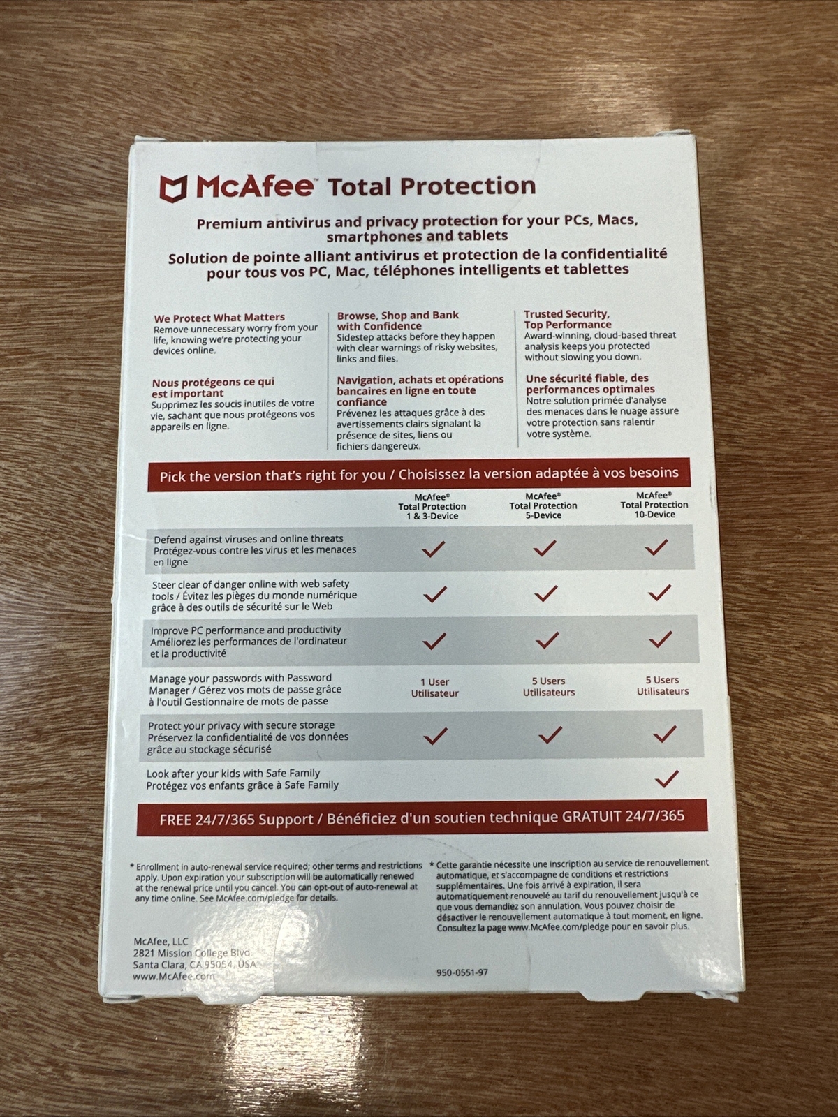 Home/office Software McAfee McAfee Total Protection 5 Devices