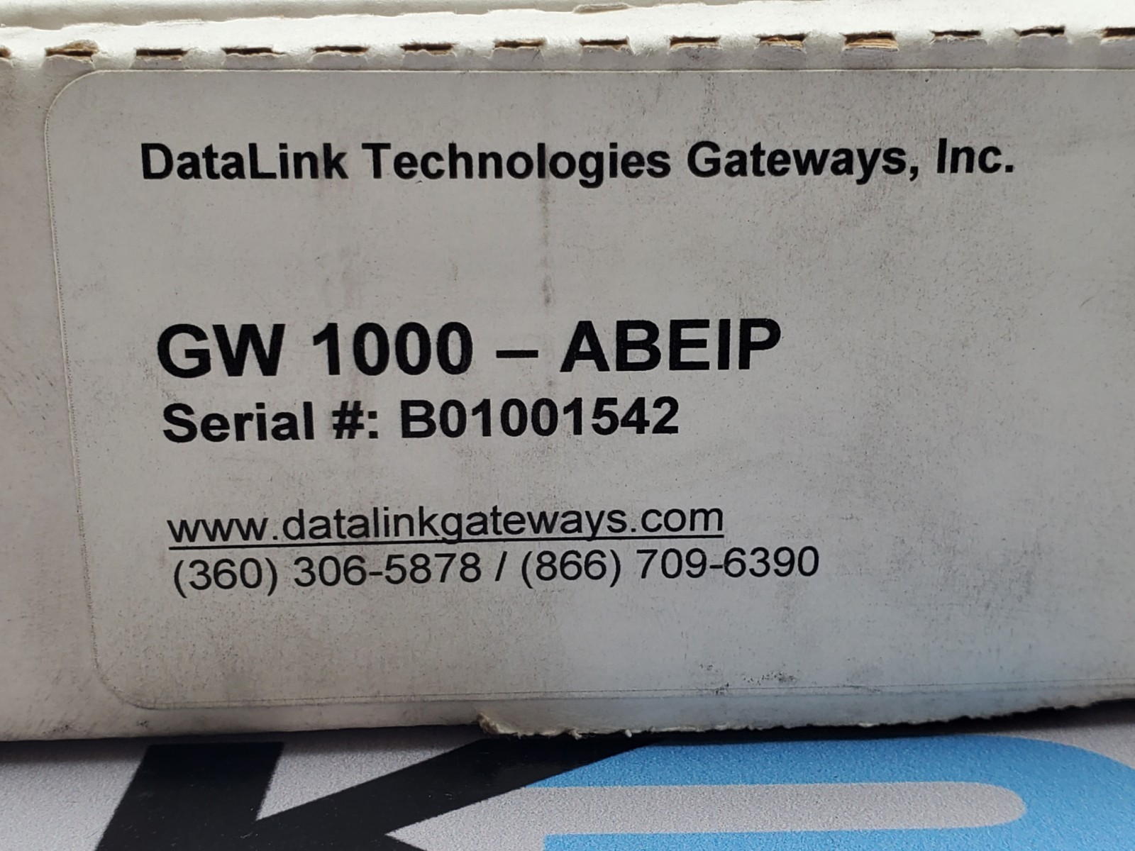 NEW DataLink GW 1000-ABEIP Ethernet Gateway Module