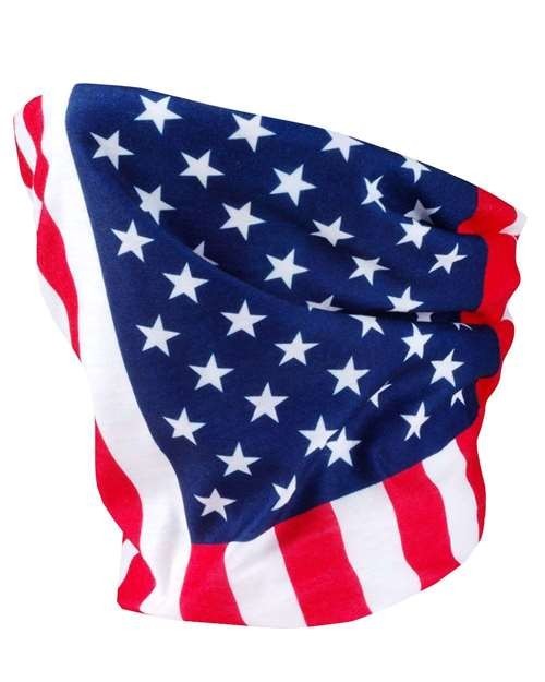 USA American Flag Face Mask Neck Gaiter Bandana Shield Washable Reusable Tube UV