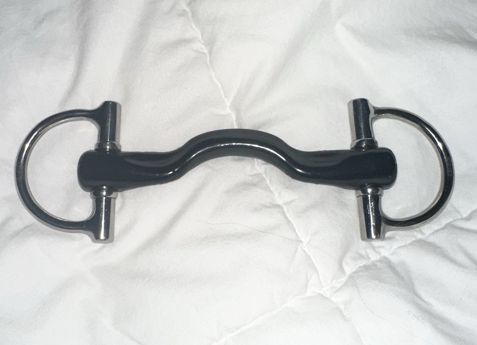 Slimline Happy Tongue D Ring Bit 4.5” Pony