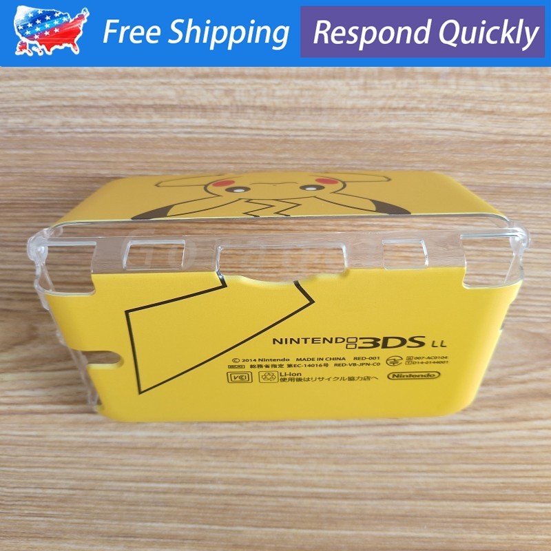 Snap on Case A & E Protective Shell Cover For Nintendo 3DS XL / 3DS LL Old Model