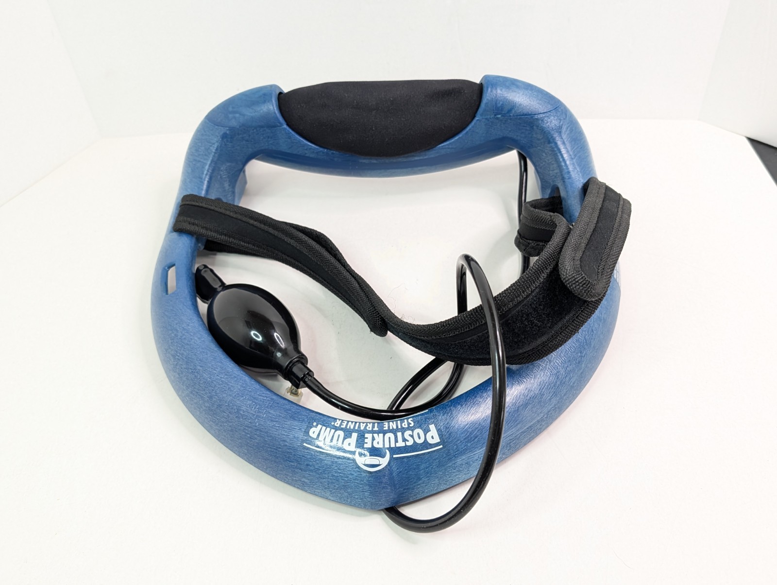 Posture Pump Neck Exerciser Professional Model with Head & Chin Strap