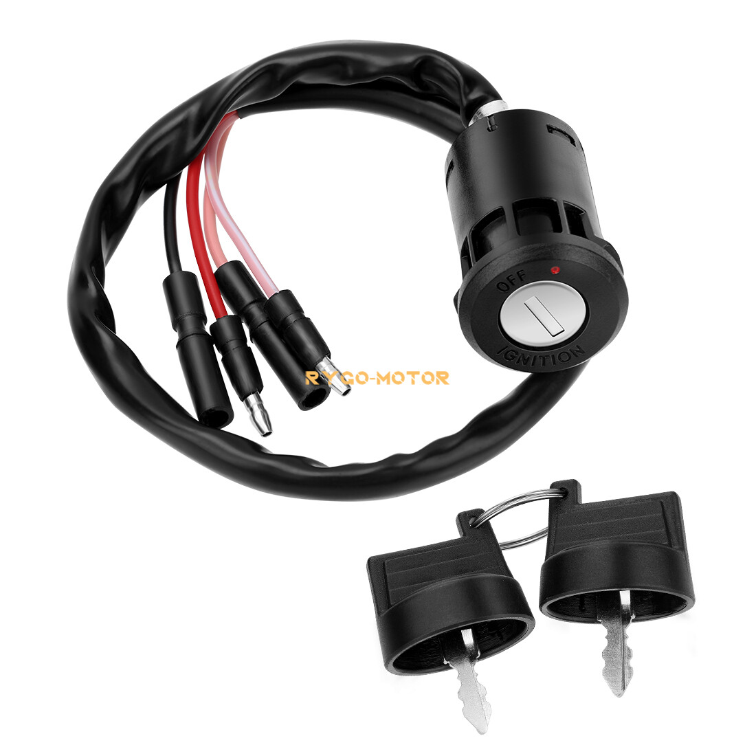 Ignition Key Switch for Honda 300 TRX300 Fourtrax 2x4  1990-1992 1993-2000 Atv