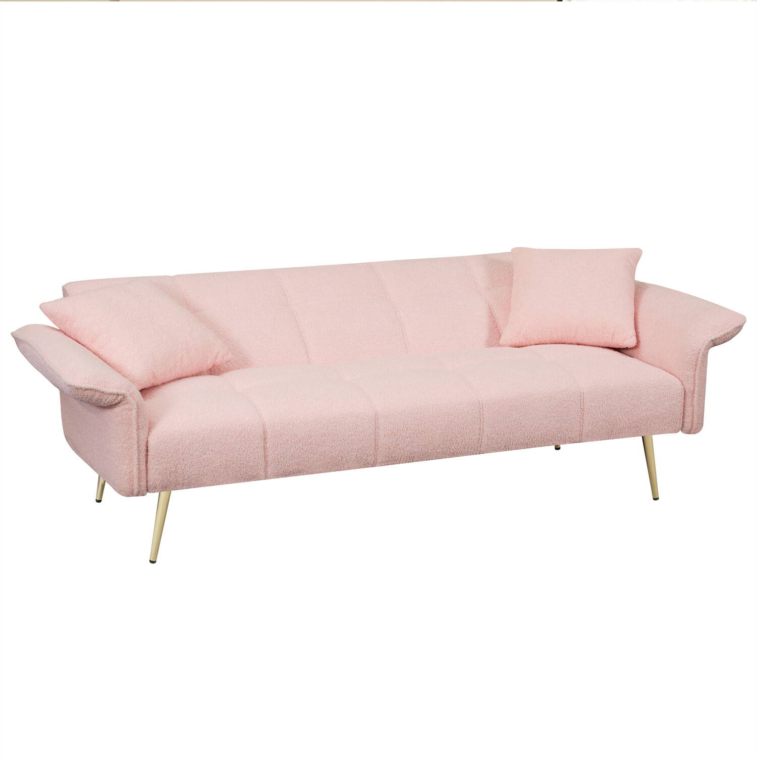Convertible Sleeper Sofa Bed Futon Sofa Couch Folding Recliner Sofa New
