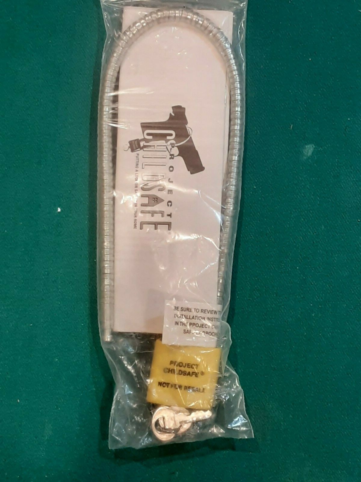 PROJECT CHILDSAFE CABLE GUN LOCK