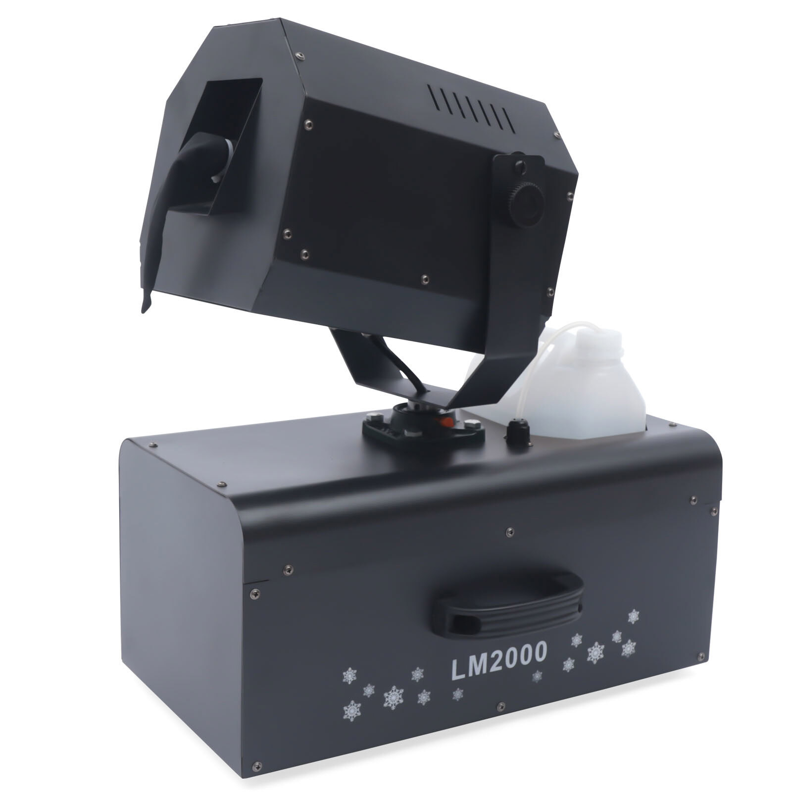 2000W Snow Effect Machine Stage Snow Machines Air Box Packaging For Parties