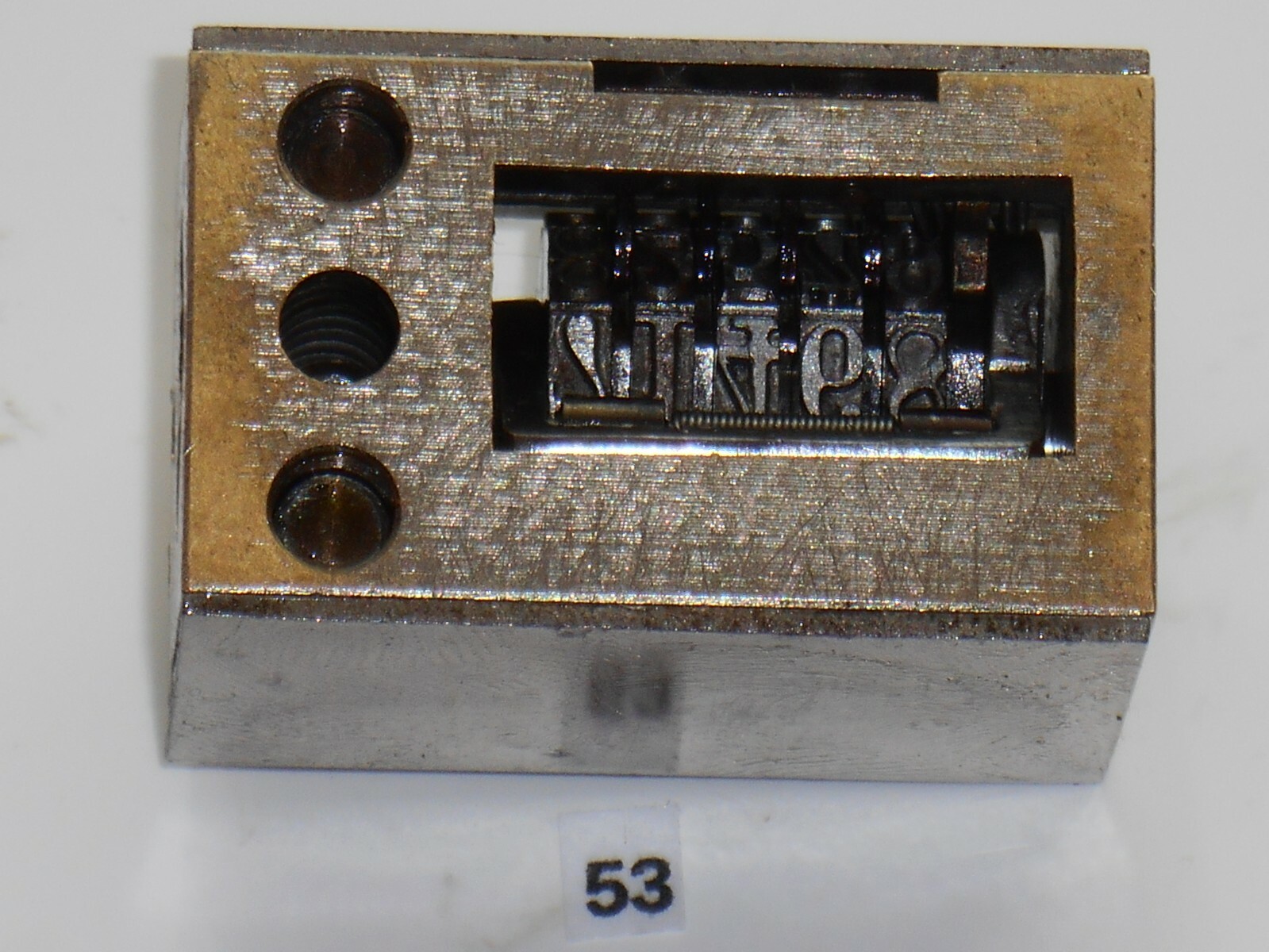 Letterpress Numbering machine | (Roberts #27A) | 53