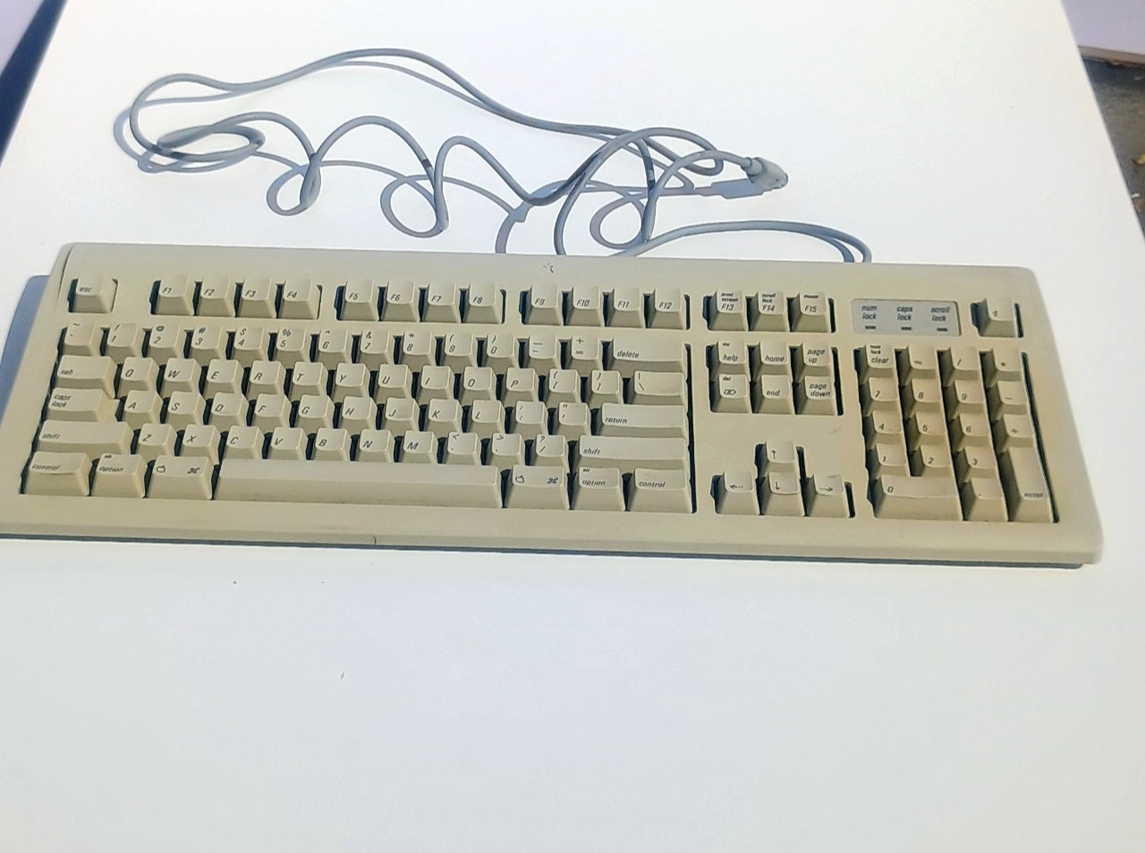 Vintage Apple Design Keyboard M2980 [Untested]