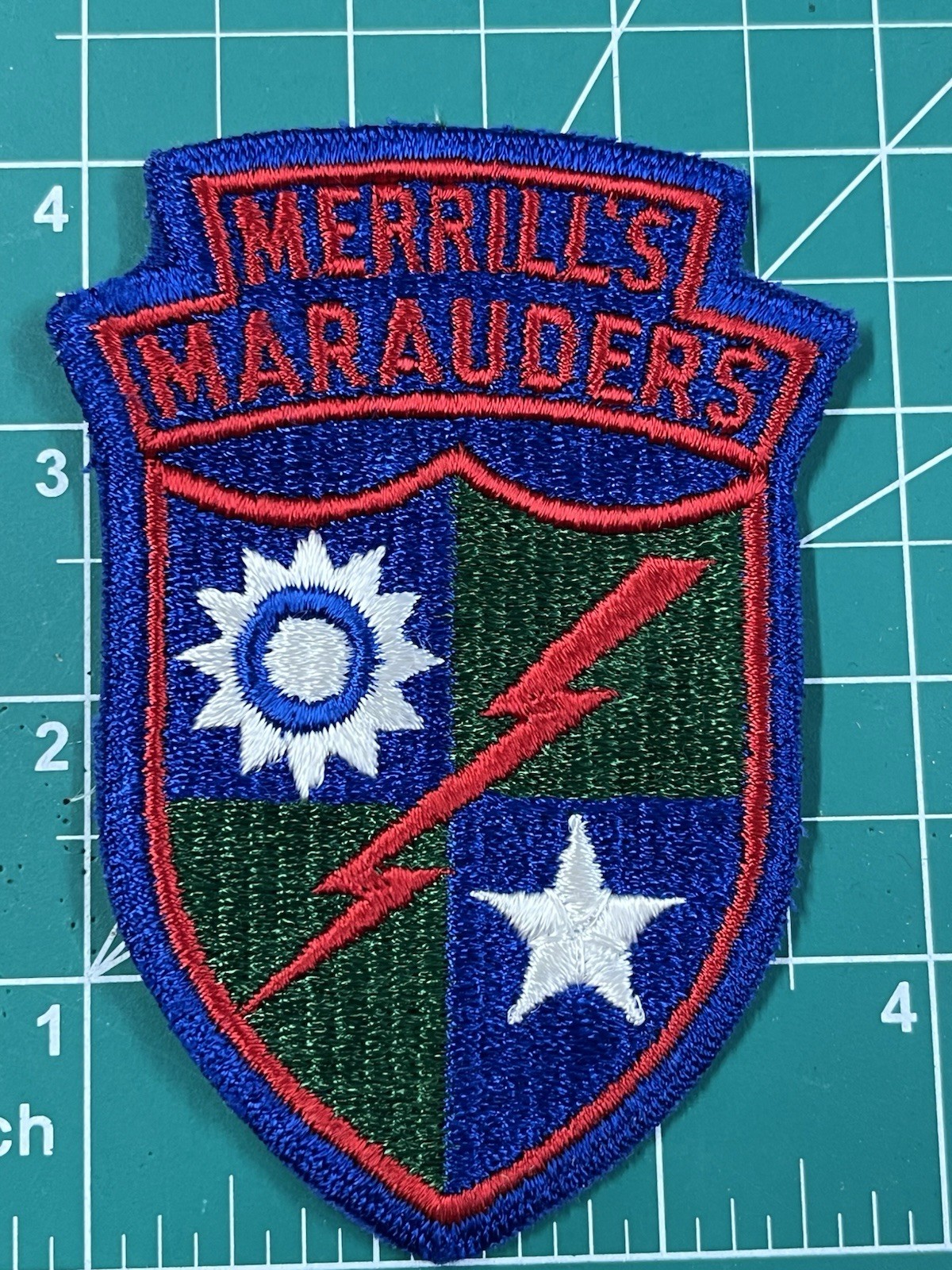 WWII Merrils Marauders Patch