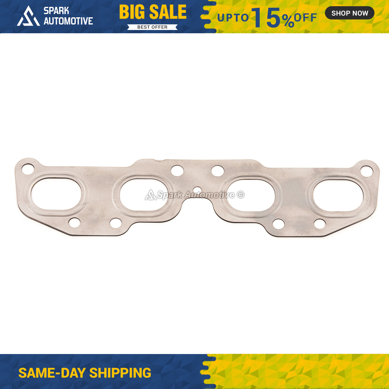 Exhaust Manifold Gasket For 07-09 Nissan Altima Rouge Sentra 2.5L DOHC QR25DE