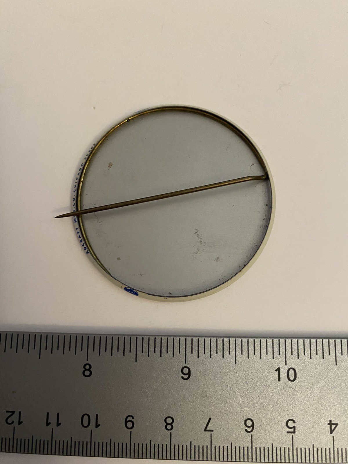 Humphrey Pin Back Button P113