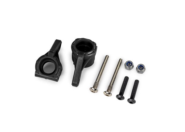Traxxas 1/10 Bandit 2WD XL5 * Extreme Heavy Duty Steering Blocks, Black * 9137