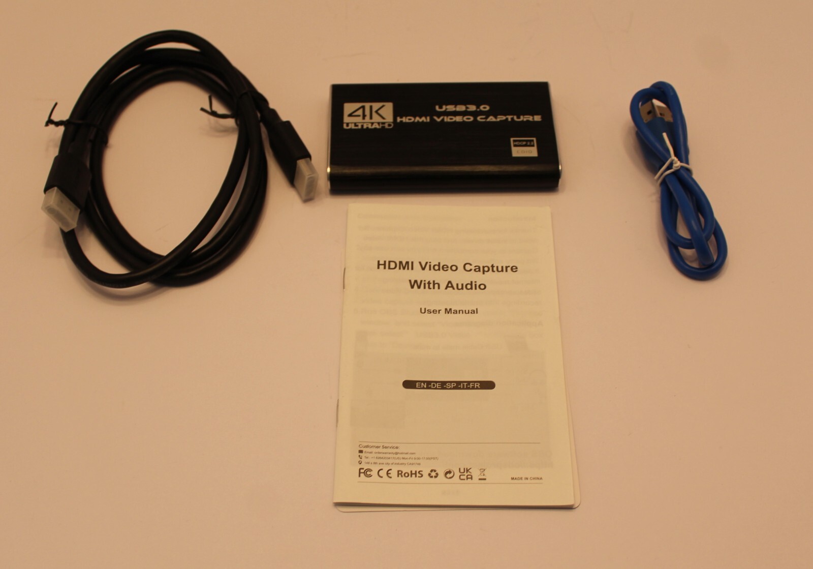 4K UltraHD USB3.0 HDMI Video Capture