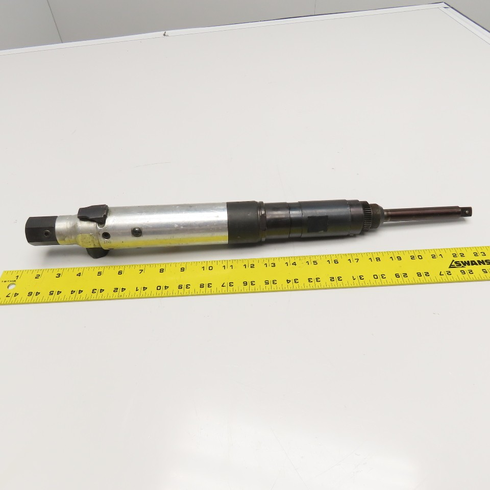 Rotor Tool M101ACYSXPTTS50 Pneumatic Inline Nutrunner 360RPM 1/2" Drive 4" Reach
