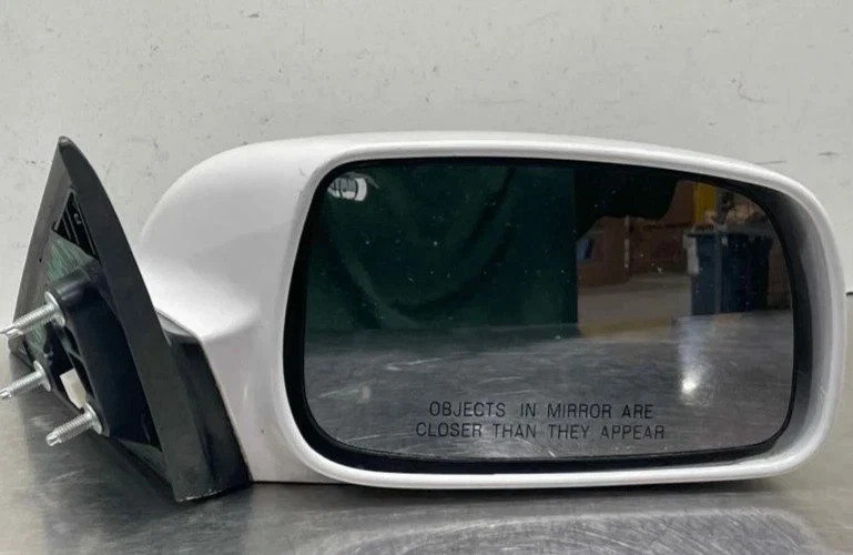 2007-2011 Toyota Camry Right Passenger Power Door Mirror White OEM Tested Clean
