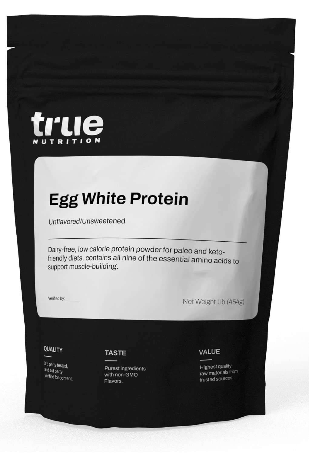 Egg White Protein Powder - 24g Dairy Free Lactose Free Egg Protein - Paleo, K...