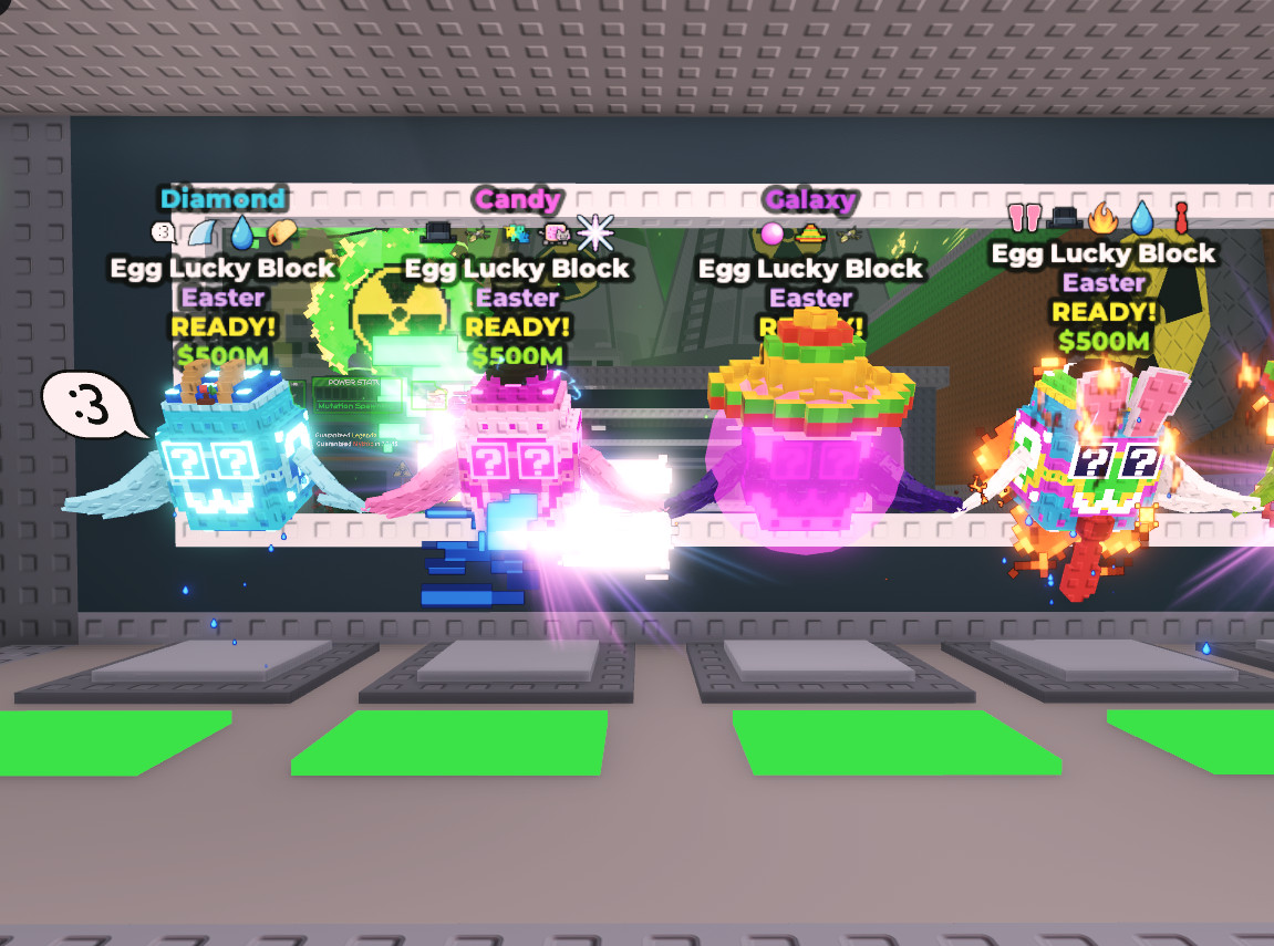 [🟢ONLINE ] 10x Premium Egg Lucky Blocks | Steal a brainrot | Egg lucky block