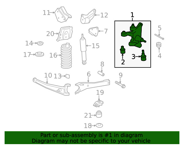 Genuine Ford Steering Knuckle DC3Z3106A