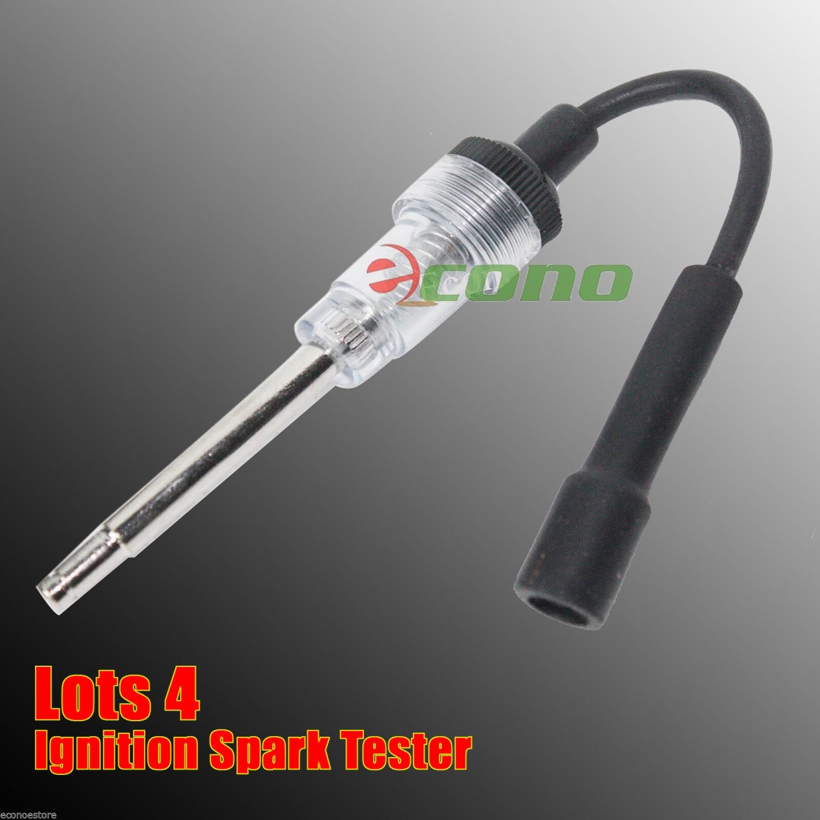 Lot 4 In-Line Ignition Spark Tester Engine Ignition Spark Plug Tester Diagnostic