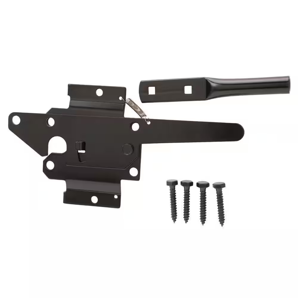 Black Post Latch Free Shipping New